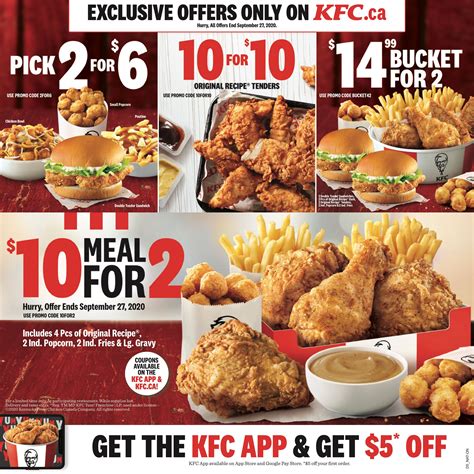 Current Printable Kfc Coupons