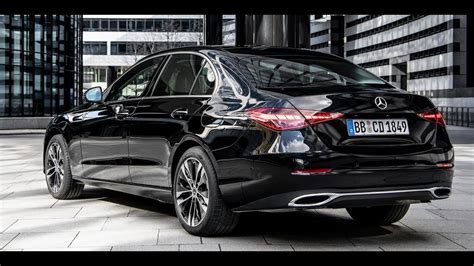 The New Mercedes Benz C-Class Plug-in-Hybrid (#C180 #C200, #C300) (2022) Black Color Exterior ...