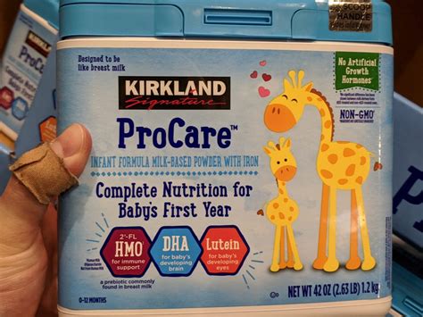 Changes to Kirkland Signature infant formula – Dr Dad Says