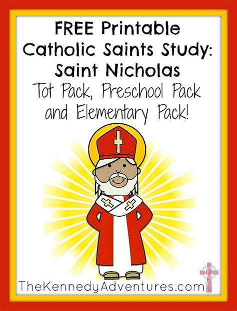 Saint Nicholas Printables for Children - The Kennedy Adventures!