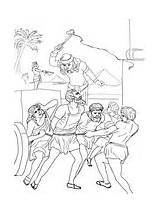 Gathering Manna From Heaven coloring Page  Free Printable Coloring Pages sketch template