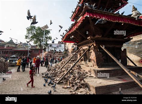 Nepal, Kathmandu, temple Stock Photo - Alamy