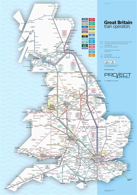 National rail map uk train map trainline – Artofit