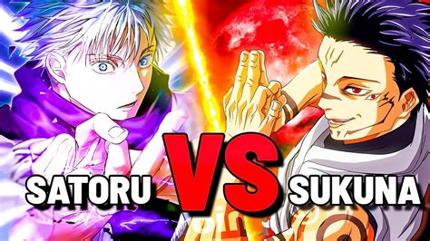 SATORU GOJO VS RYOMEN SUKUNA - A BATALHA DOS MAIS FORTES | JUJUTSU ...