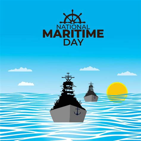 National Maritime Day. Abstract design and Background. vector illustration. 24479392 Vector Art ...