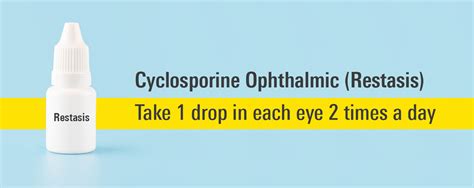 Benefits of Using Cyclosporine Eye Drops to Control Dry Eyes