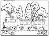 Printable Train Coloring Page  Free Pages sketch template