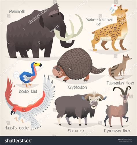 4,355 Extinct Animals Images Stock Vectors, Images & Vector Art ...