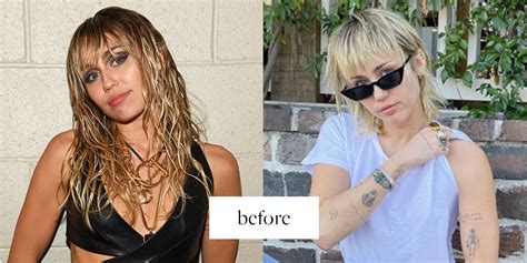 Miley Cyrus Reveals "Pixie Mullet" Haircut | ELLE Canada Magazine ...