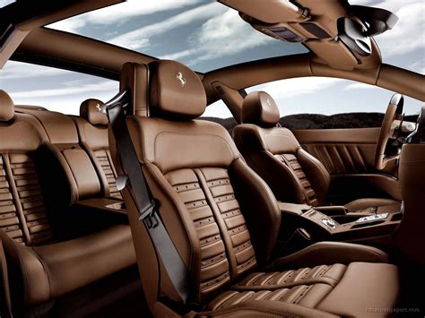 Ferrai 612 Scaglietti Black Interior Wallpaper | HD Car Wallpapers | ID ...