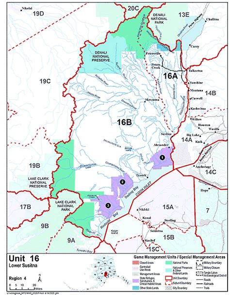 Alaska Game Management Unit 16 - game units - Alaska Handbook