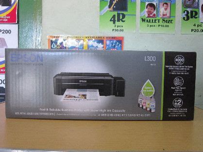 Epson L300 With Free 2 Black Ink [ Printers & Scanners ] Paranaque, Philippines ...