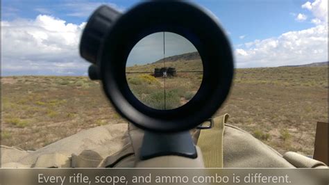 How to make any BDC reticle scope work for any rifle | ARO News