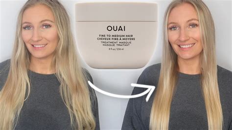 OUAI HAIR TREATMENT MASQUE FOR FINE/MEDIUM HAIR | HONEST, NON-SPONSORED REVIEW - YouTube