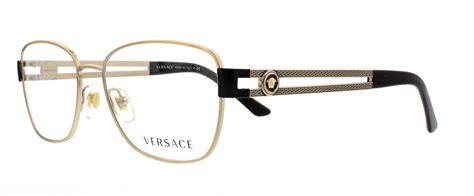 VERSACE Eyeglasses VE 1234 1252 Pale Gold 52MM - Walmart.com - Walmart.com