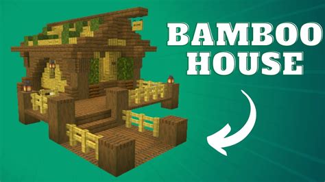 How to build a BAMBOO HOUSE in Minecraft 1.20 - YouTube