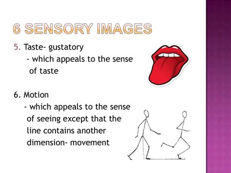 Sensory images