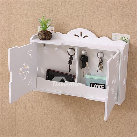 Key Hooks For Wall Wooden White Modern Decorative Living Room Best