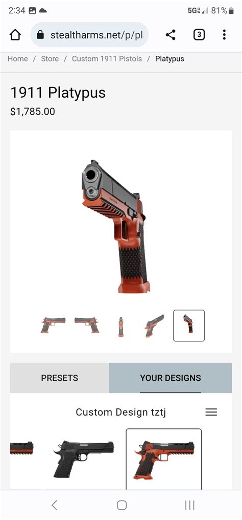 Ordered my platypus : r/stealtharms