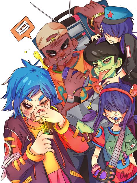 Gorillaz squad by Ony-b on DeviantArt