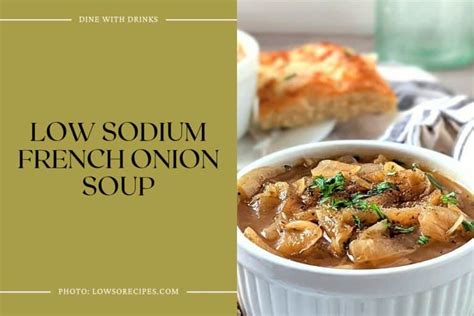 20 Low Sodium Soup Recipes to Savor without the Salt! | DineWithDrinks