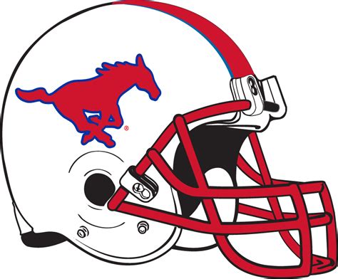 SMU Mustangs - Helmet - NCAA Division I (s-t) (NCAA s-t) - Chris Creamer's Sports Logos Page ...