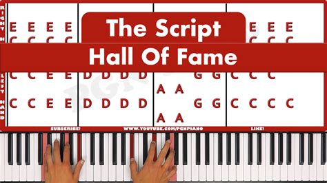 The Script – Hall of Fame – Original – MARKS PIANO