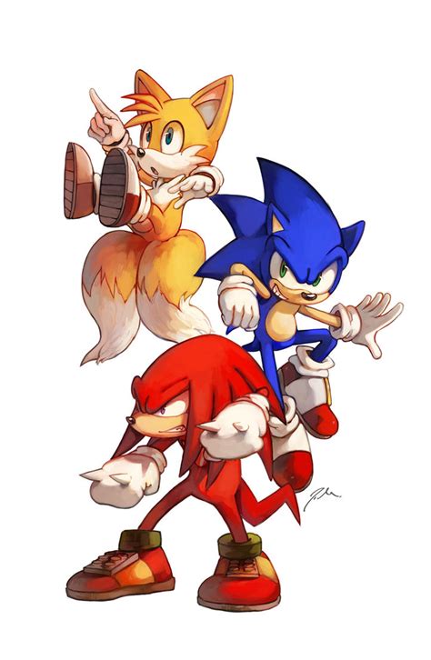 Team Sonic by bluekomadori on DeviantArt