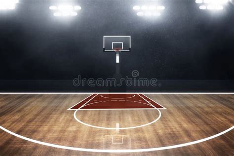 Basketball Court Background