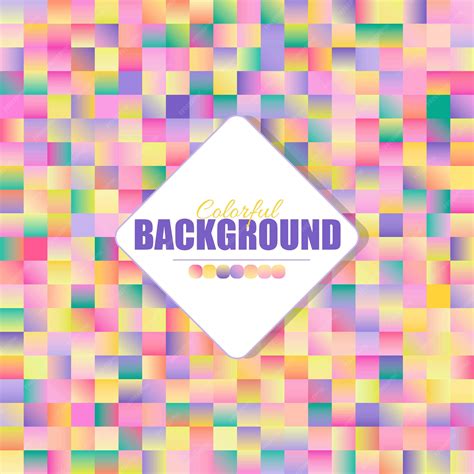 Premium Vector | Gradient abstract square background