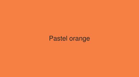 RAL Pastel orange [RAL 2003] Color in RAL Classic chart