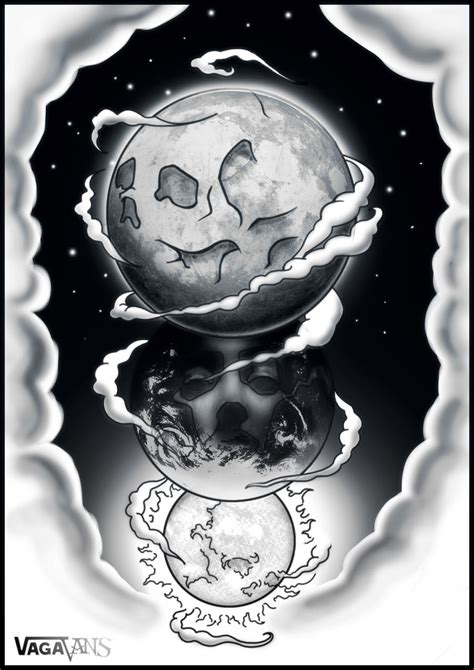 MOON EARTH SUN by Vagavans on DeviantArt