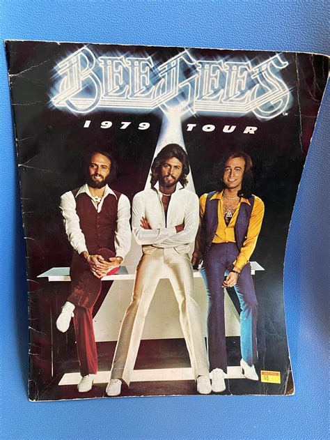 Vintage 1979 Bee Gees Spirits Have Flown Tour Program Disco - Etsy