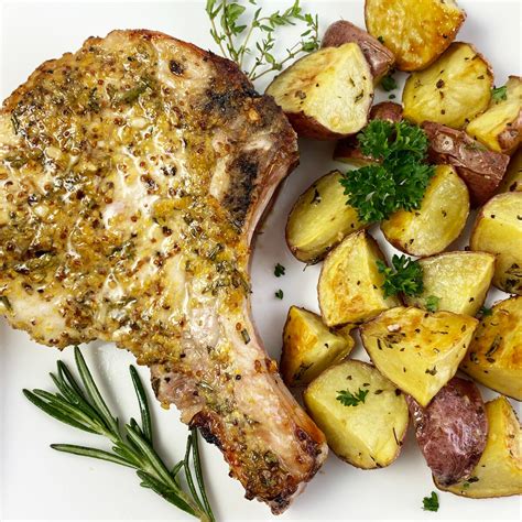 Sheet Pan Pork Chops and Potatoes - RecipeTeacher