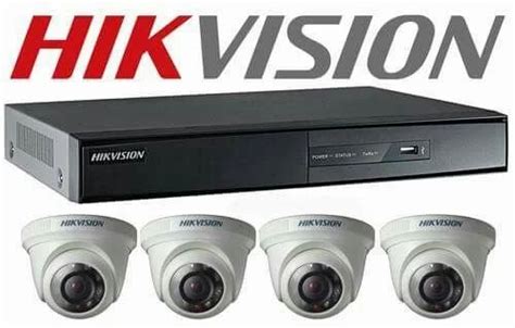 Hikvision Full HD (2MP) 4 CCTV Camera & 4Ch.Full HD DVR Kit (All ...