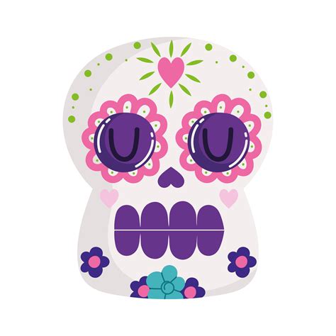 catrina skull mexican 6101770 Vector Art at Vecteezy