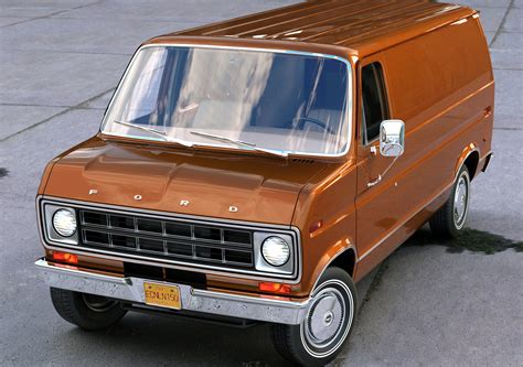 Ford Econoline Van 1975 | CGTrader