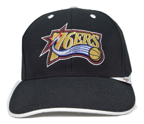 Philadelphia 76ers Twins Enterprise NBA Team Adjustable Basketball Cap Hat - Basketball-NBA