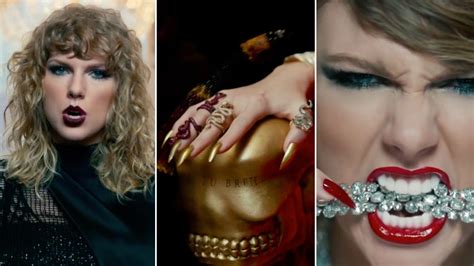 Taylor Swift Debuts 5 New Beauty Looks in "Look What You Made Me Do ...