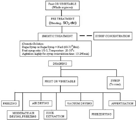 Application of osmotic dehydration | Download Scientific Diagram