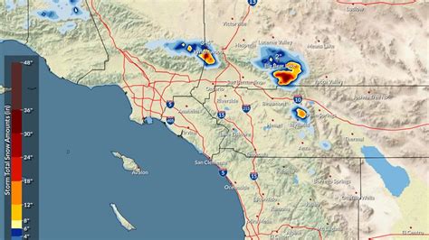 Significant storm to bring 3 days of rain, snow to Southern California ...