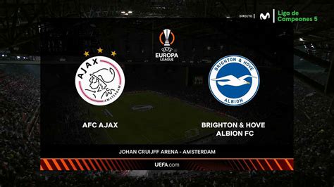 Ajax vs Brighton Full Match Replay - Europa League 2023/2024