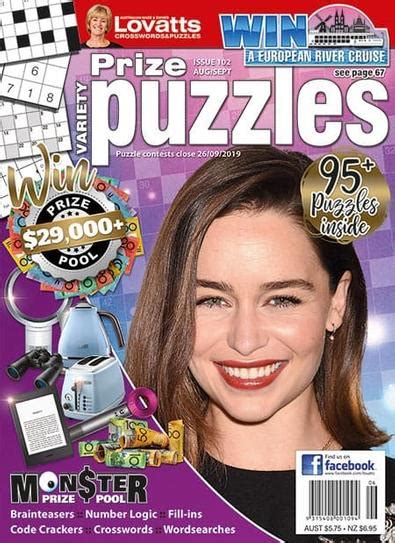 Lovatts Variety Prize Puzzles Magazine Subscription