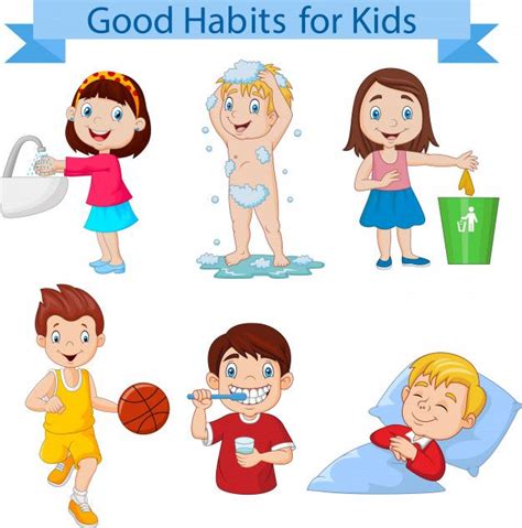 Stunning Good Habits Chart For Preschool Free Newsletter Template ...