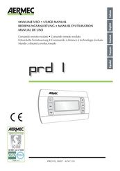 Aermec PRD1 Manuals | ManualsLib