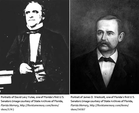 Florida's first U.S. Senators | Florida Historical Society