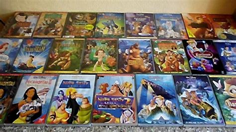 Disney Pixar Animation DVD Collection Part 1 - Kolekcja 69 Filmów Animowanych cz 1 - YouTube