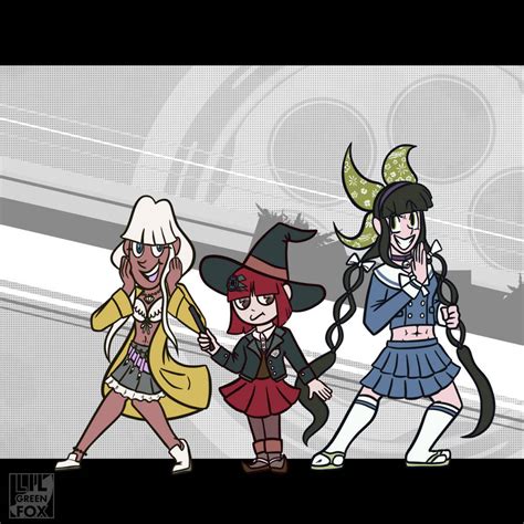 DRv3 Cast p2/6 by Lilgreenfox on DeviantArt