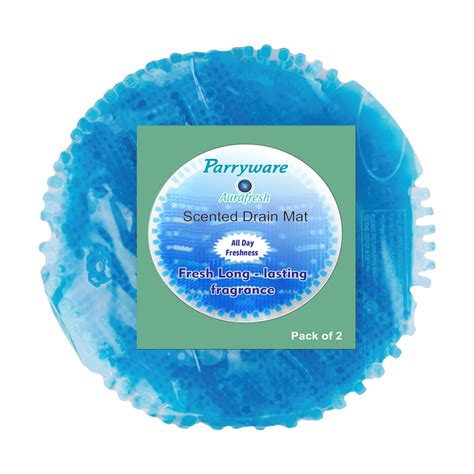 Parryware Aurafresh Scented Drain Mat – All Day Freshness Fragrance (Pack of 2 x 5 Nos) + 100 ml ...