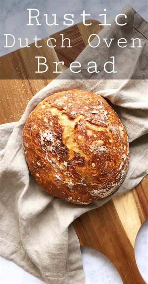 Rustic Dutch Oven Bread - Fetty's Food Blog | Recipe | Dutch oven bread ...